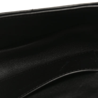 Celine Goatskin Matelasse Mini Chain Shoulder Bag  Black 5 of 9