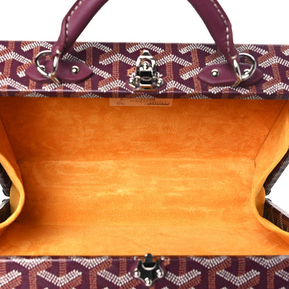 Goyard Goyardine Grand Hotel Trunk Bag Bordeaux 5 of 12