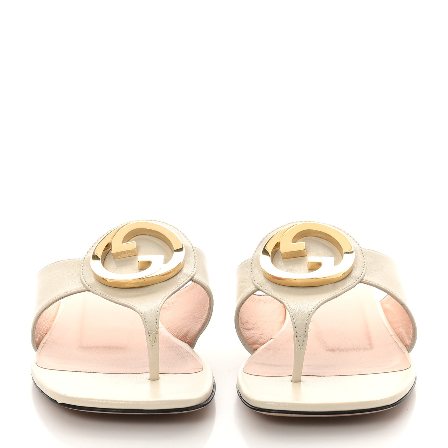 Malaga Kid Blondie Thong Sandals 37.5 Mystic White