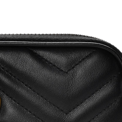 Chanel Lambskin Quilted Chevron Small Single Flap Black 4 of 19