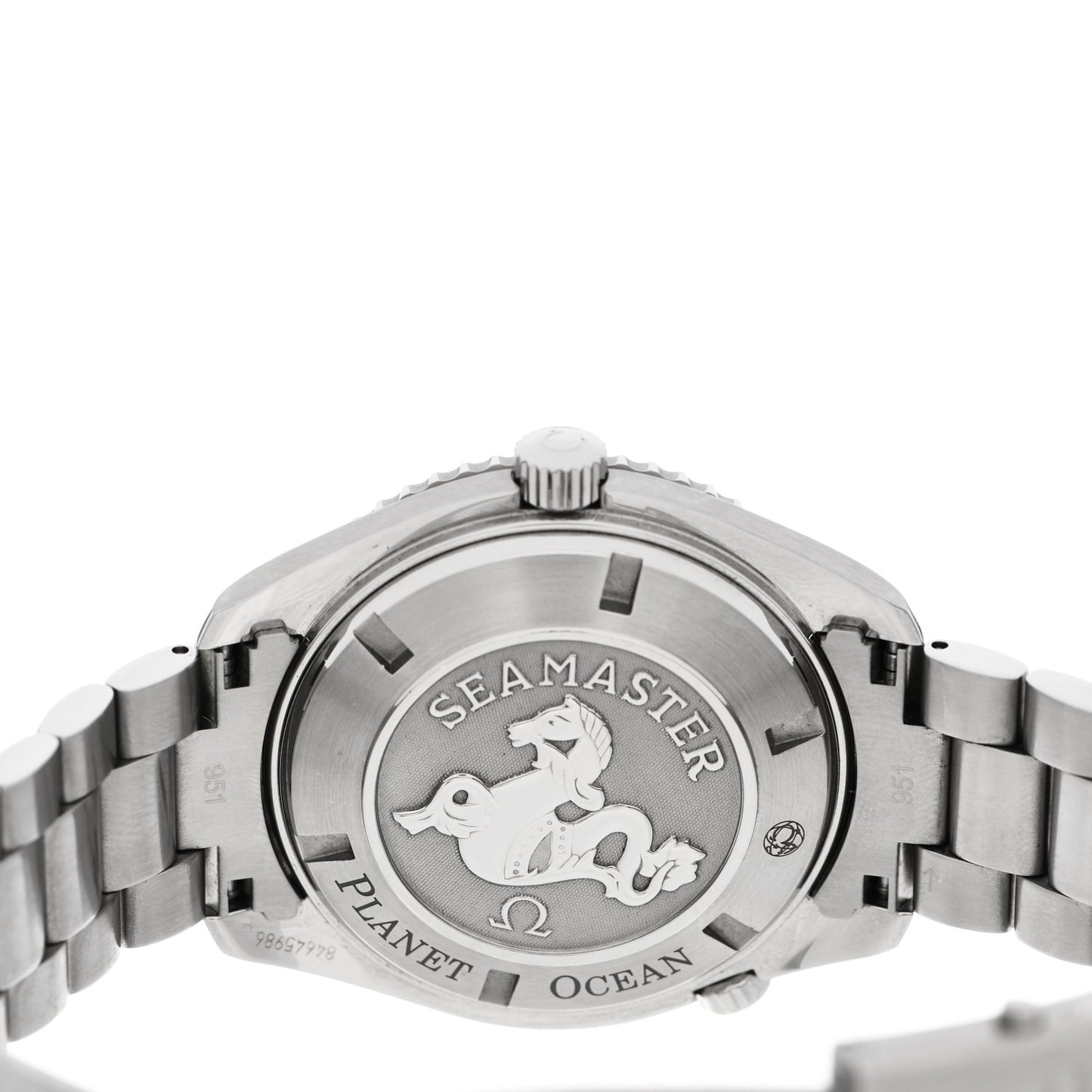 Stainless Steel 45mm Seamaster Planet Ocean Automatic Watch Black 2200.50.00