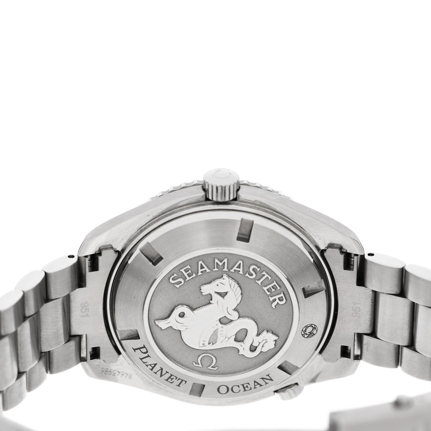 Omega Stainless Steel 45mm Seamaster Planet Ocean Automatic Watch Black 2200.50.00 4 of 5