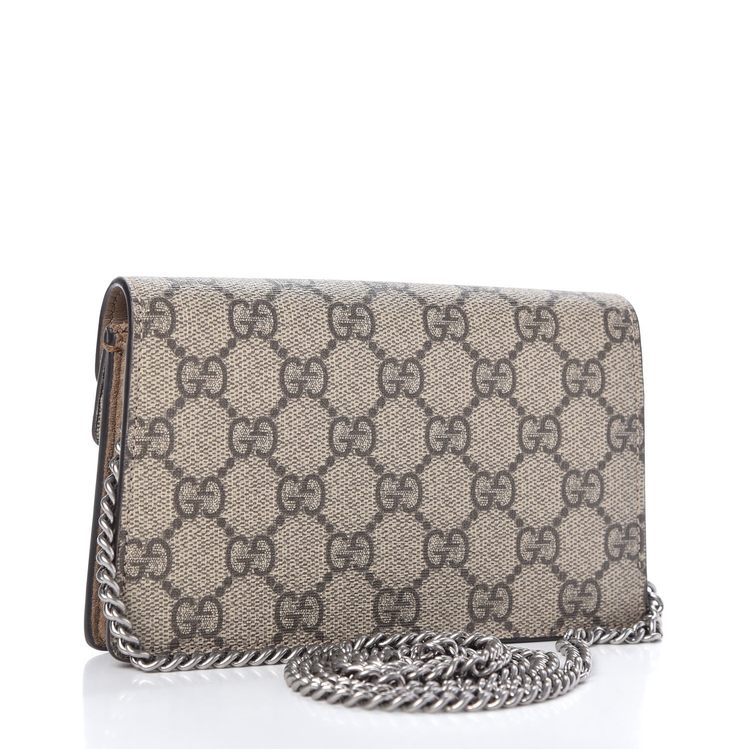 Gucci GG Supreme Monogram Super Mini Dionysus Shoulder Bag Taupe 3 of 10