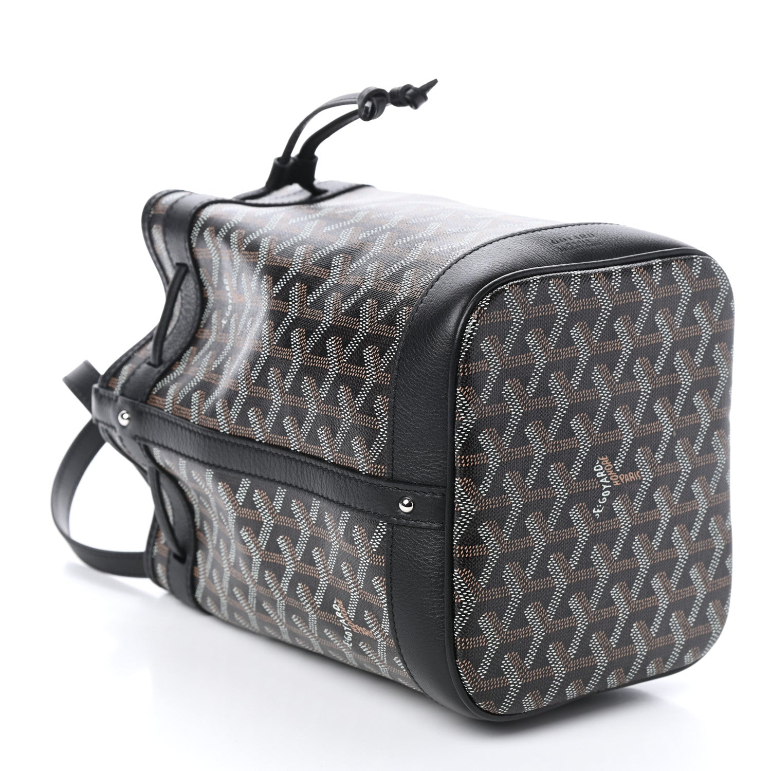Goyard Goyardine Petit Flot Bucket Bag PM Black 4 of 9