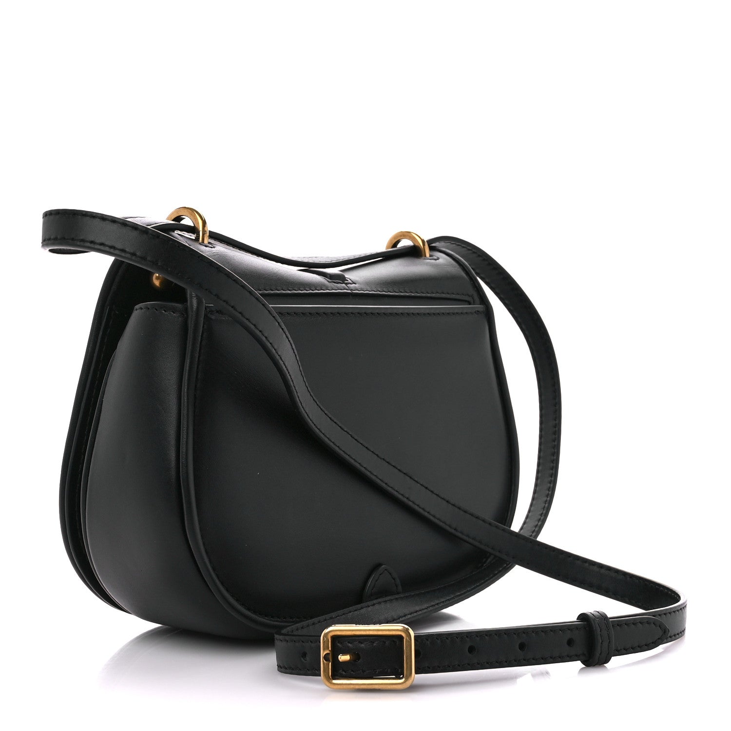 Fendi Vitello Brenta Cher Small Fendi C'mon Black 3 of 9