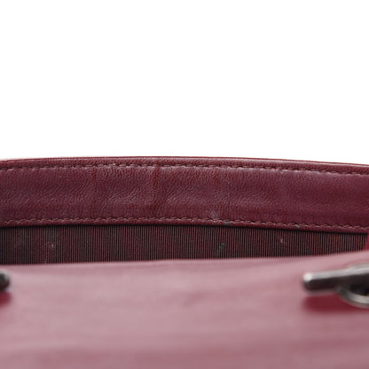 Chanel Lambskin Plexiglass Boy Brick Burgundy 17 of 17