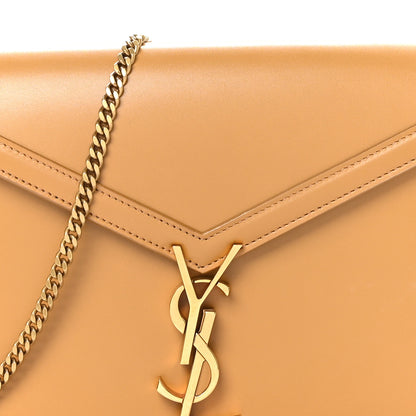 Saint Laurent Smooth Calfskin Monogram Cassandra Clasp Bag Dark Sun 9 of 12