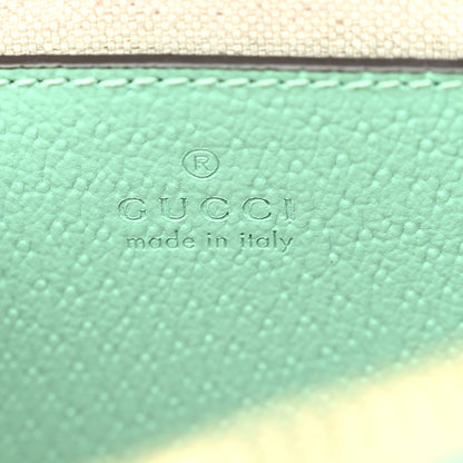 Gucci Monogram Jumbo GG Textured Dollar Calfskin Small Ophidia Dome Shoulder Bag Beige Pepperlight Mint 6 of 9