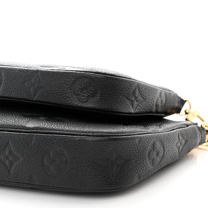 Louis Vuitton Empreinte Monogram Giant Multi Pochette Accessories Black 10 of 10