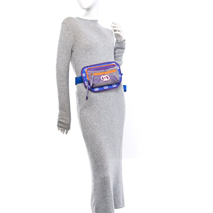 Gucci Jersey GG Monogram All Over Sporty Belt Bag Grey White Multicolor 2 of 11