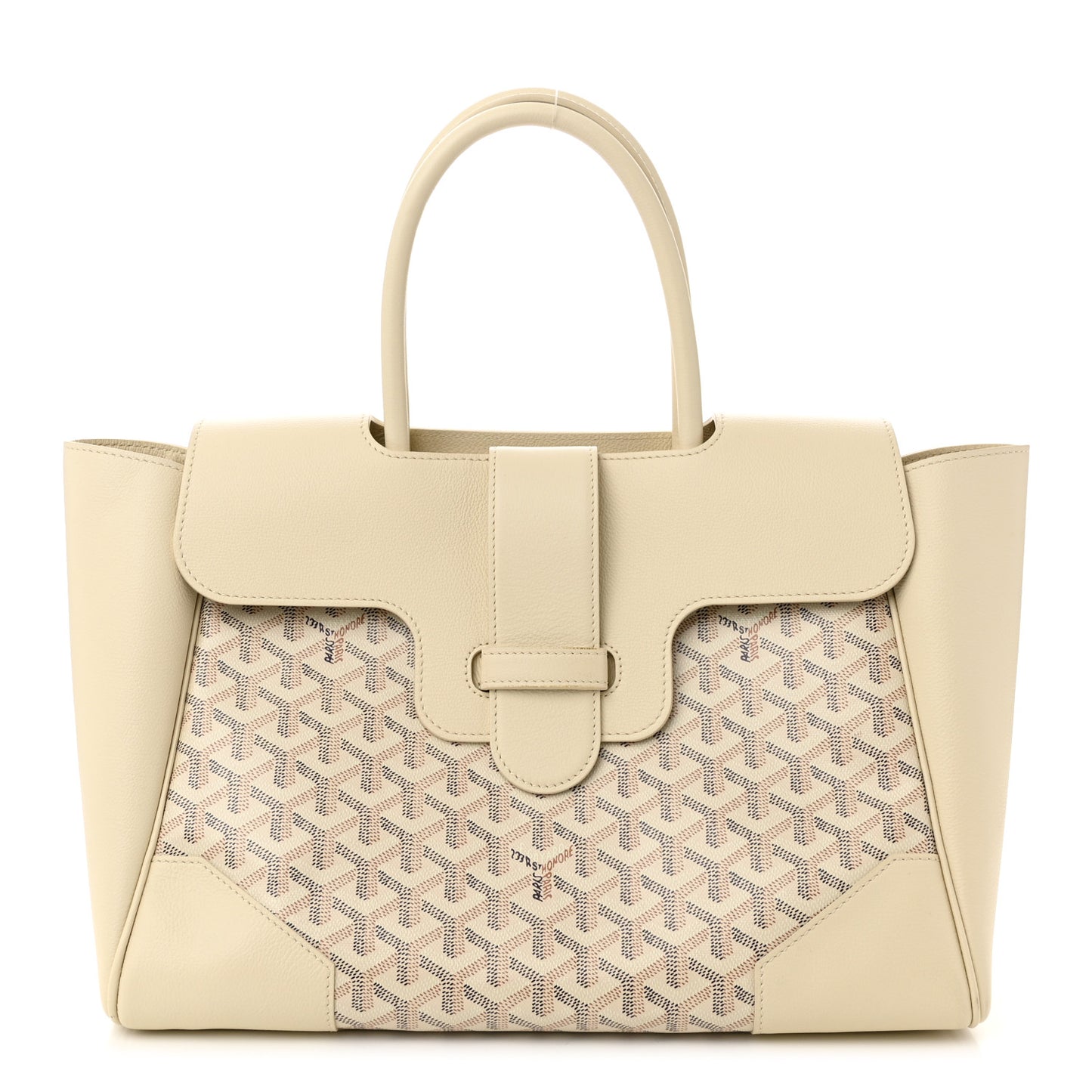 Goyardine Le Jardin Saigon Tote White