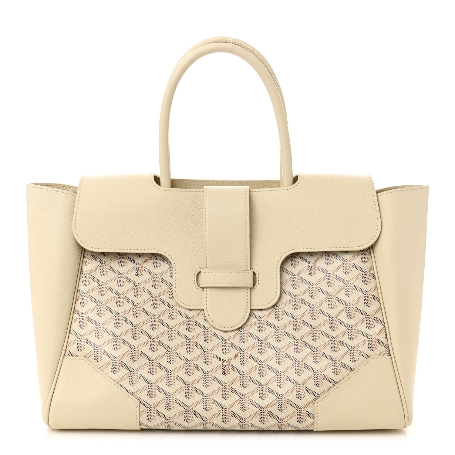 Goyard Goyardine Le Jardin Saigon Tote White 1 of 11