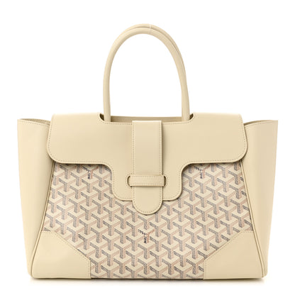 Goyard Goyardine Le Jardin Saigon Tote White 1 of 11