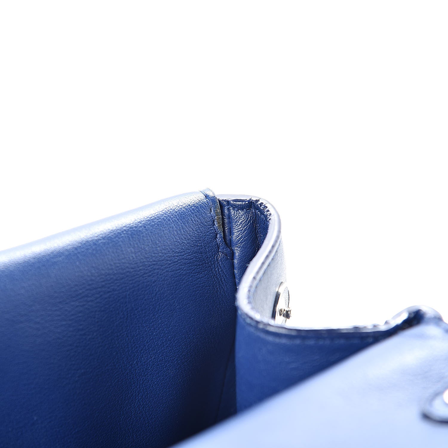 Christian Dior Smooth Calfskin Small Tri-Color Be Dior Flap Blue Celeste Deep Green 14 of 23