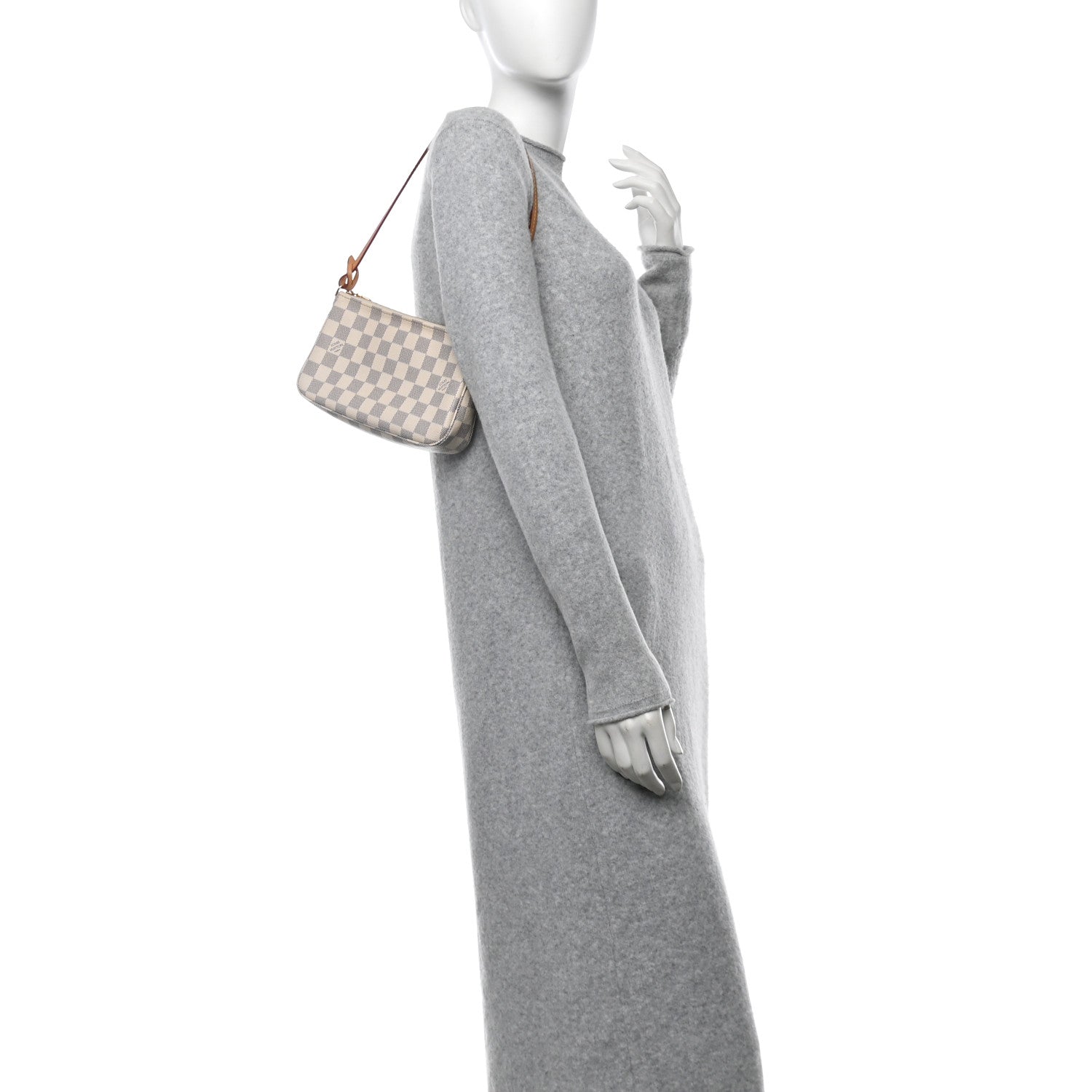 Louis Vuitton Damier Azur Pochette Accessories NM 2 of 12