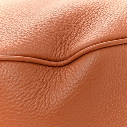 Celine Supple Calfskin Medium Triomphe Heloise Shoulder Bag Tan 11 of 12