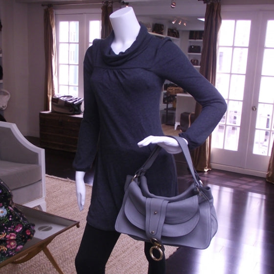 Chloe Leather Kathleen Grey 2 of 11