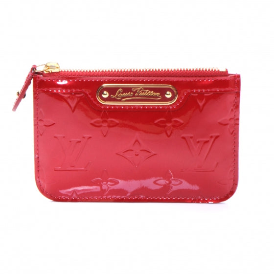 Louis Vuitton Vernis Key Pouch Pomme D'Amour 1 of 6