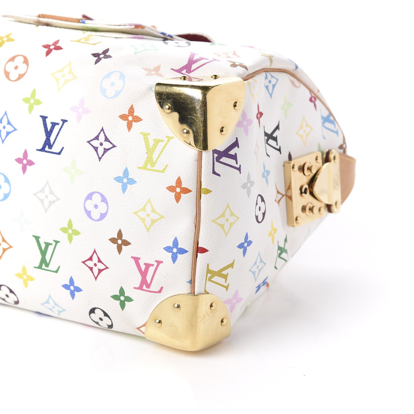Monogram Multicolor Speedy 30 White