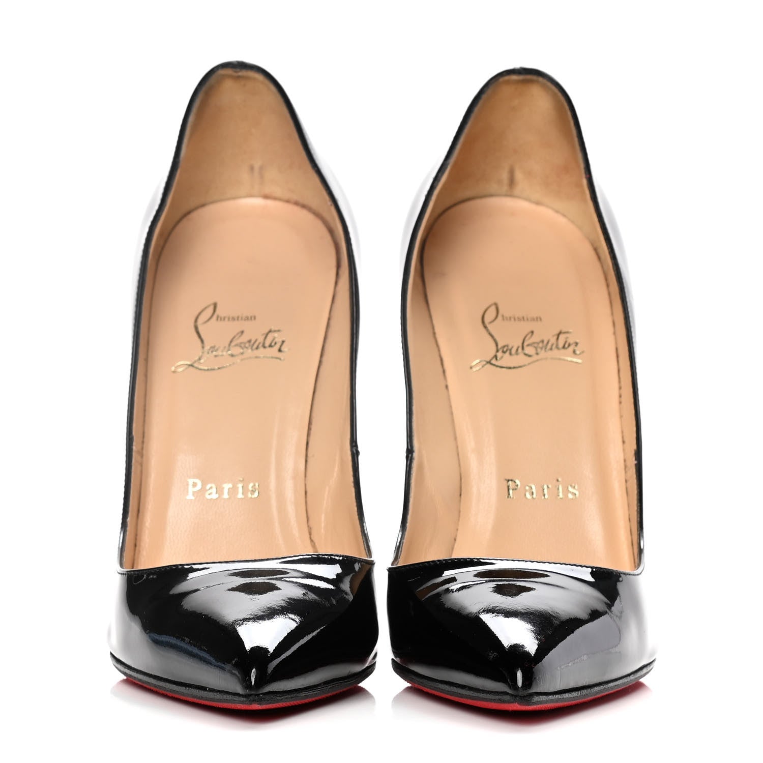 Christian Louboutin Patent Pigalle 120 Pumps 35.5 Black 2 of 16