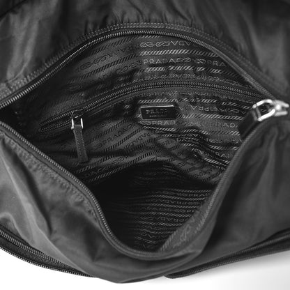 Prada Nylon Vela Messenger Bag Black 5 of 11