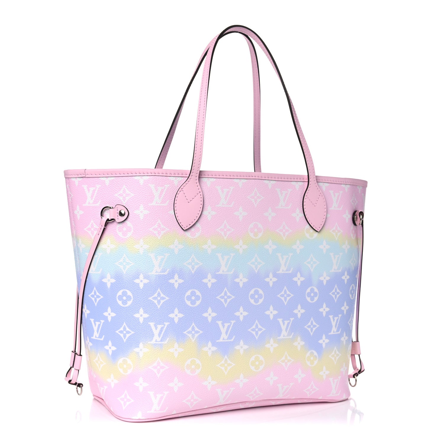 Louis Vuitton Monogram Escale Neverfull MM Pastel 4 of 12