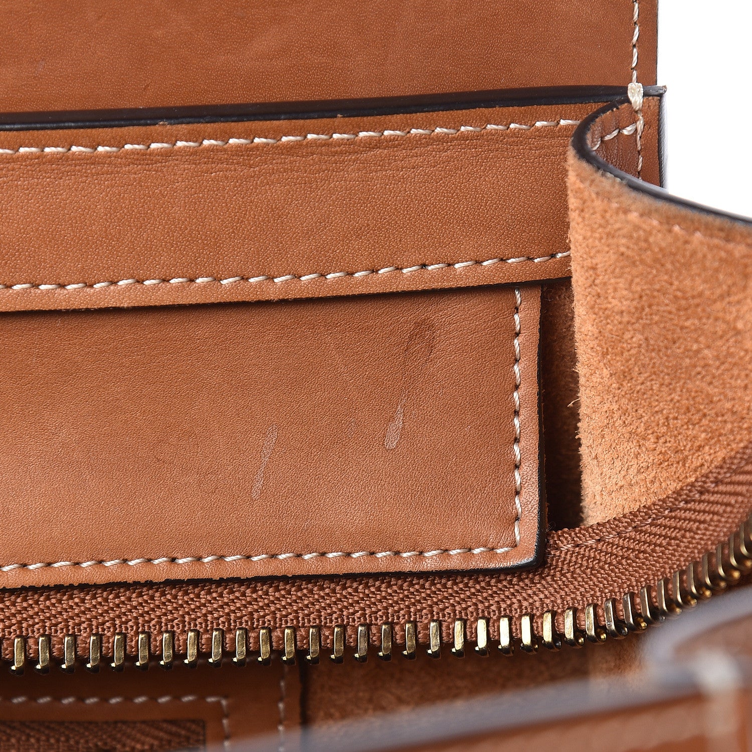 Celine Natural Calfskin Micro Luggage Tan 24 of 26