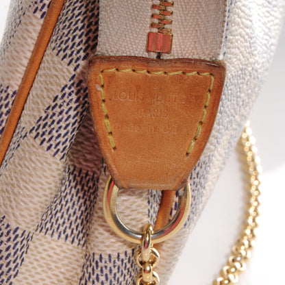 Louis Vuitton Damier Azur Eva Clutch 2 of 8
