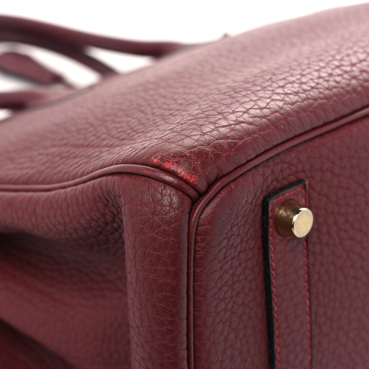 Hermes Fjord Birkin 35 Rouge H 11 of 18