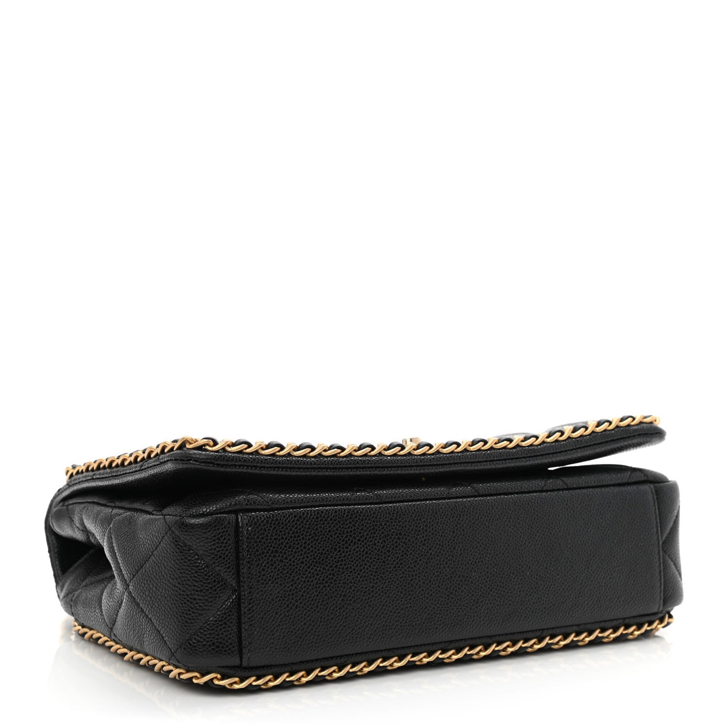Chanel Caviar Quilted Never Ending Chain Flap Black 4 of 11