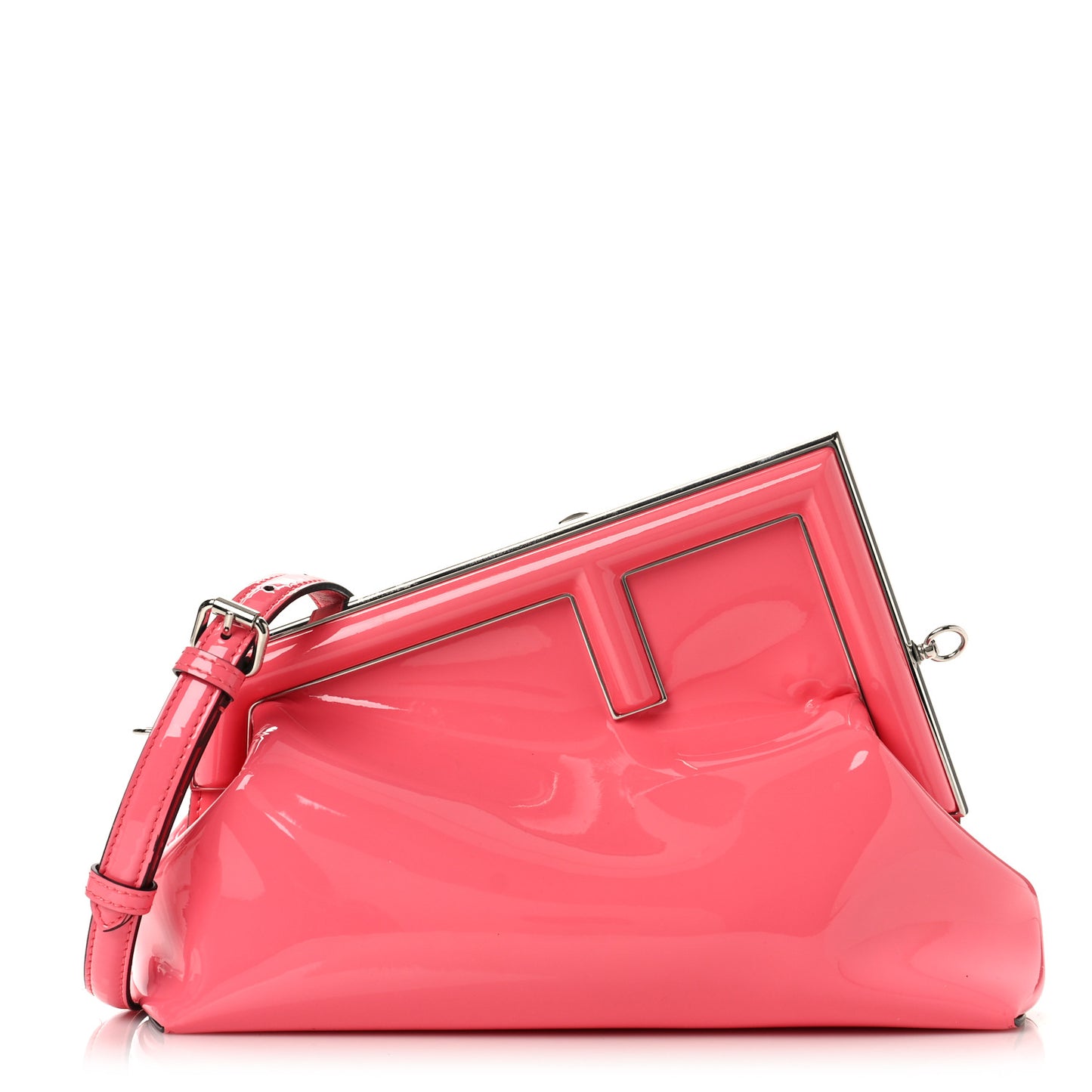 Vitello Vernice Midi Fendi First Pink Dalia