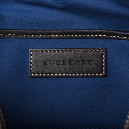 Burberry Vintage Check Washbag Canvas Blue 8 of 9
