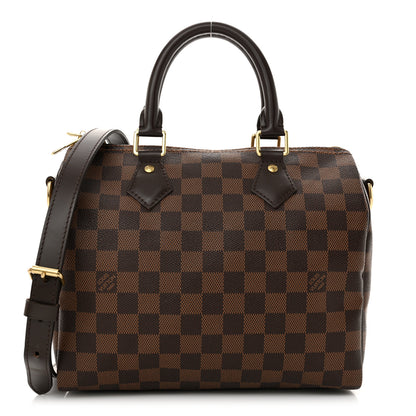 Louis Vuitton Damier Ebene Speedy Bandouliere 25 1 of 11
