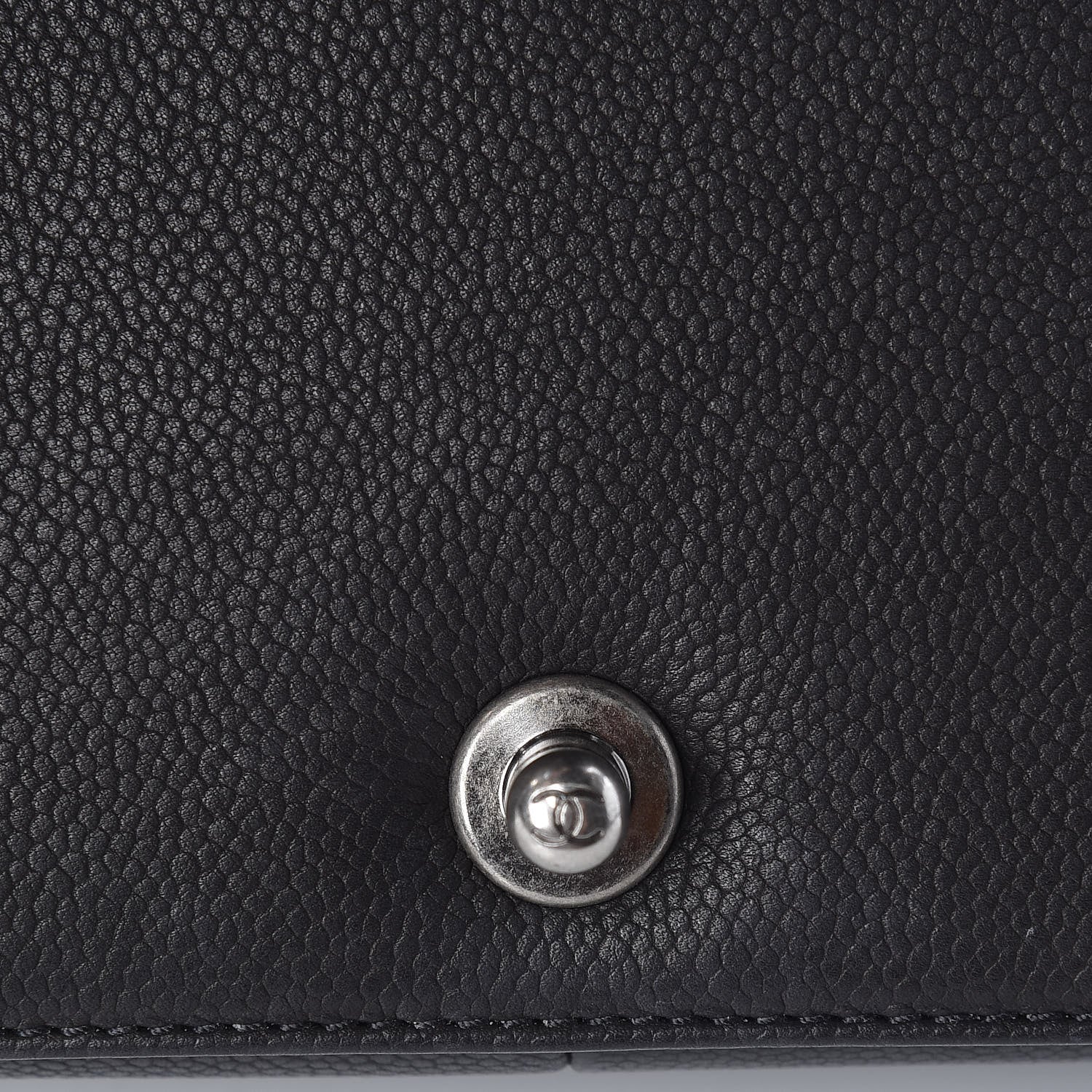 Chanel Caviar Stitched Large Boy Flap Black 12 of 14