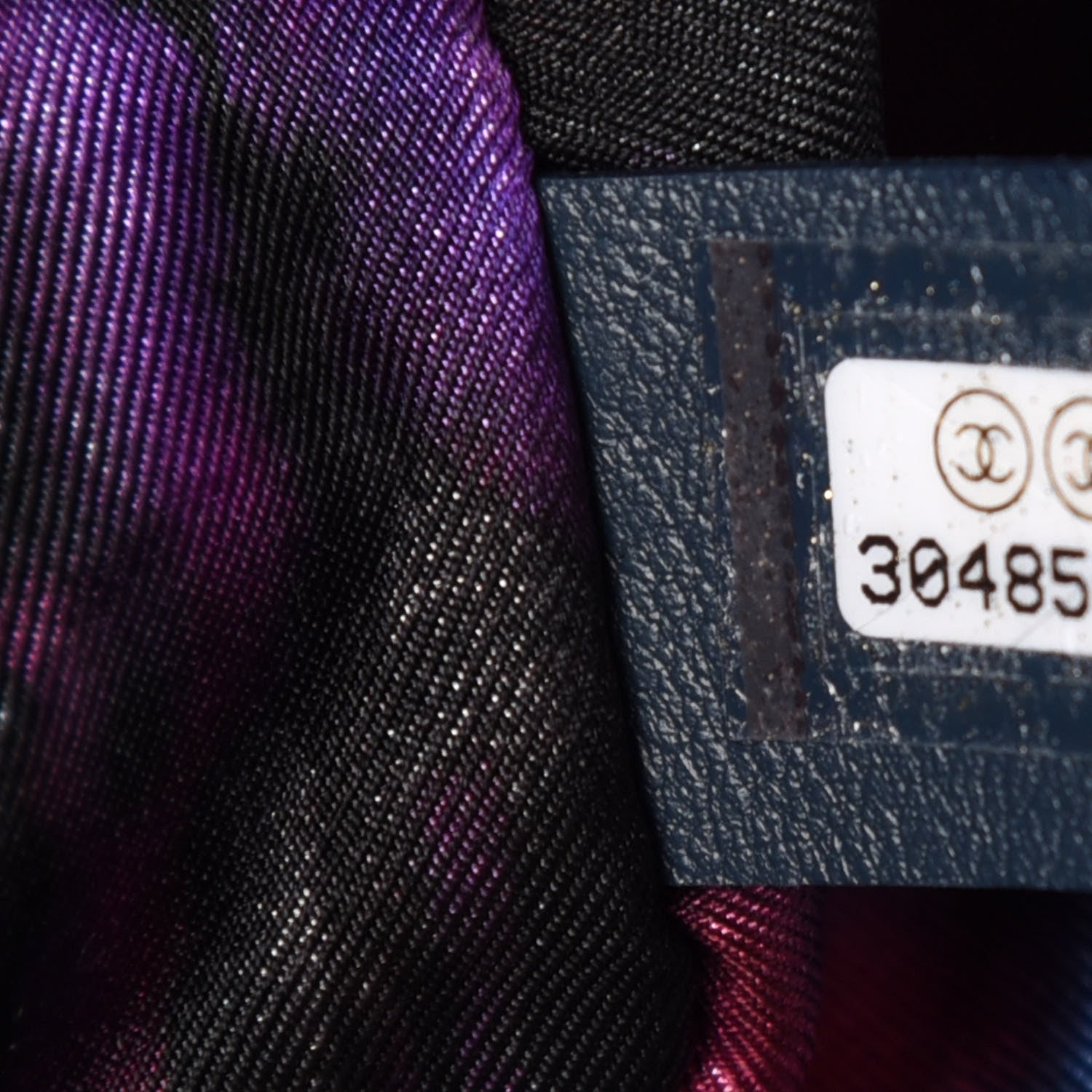 Chanel Tweed Quilted Medium Chanel 19 Flap Dark Multicolor 9 of 11