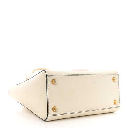 Christian Dior Calfskin Niki De Saint Phalle Medium Supple Lady Dior Off White 4 of 16