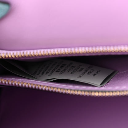 Versace X FENDI Grained Calfskin Fendace La Medusa Medium Top Handle Bag Baby Blue Multicolor 7 of 11