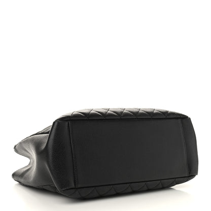 Chanel Caviar Quilted Grand Shopping Tote GST Black 4 of 9