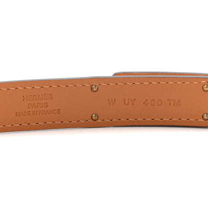 Hermes Epsom Kelly Belt White 3 of 4