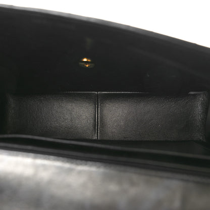 Chanel Lambskin Quilted XL Jumbo Single Flap Black 5 of 10