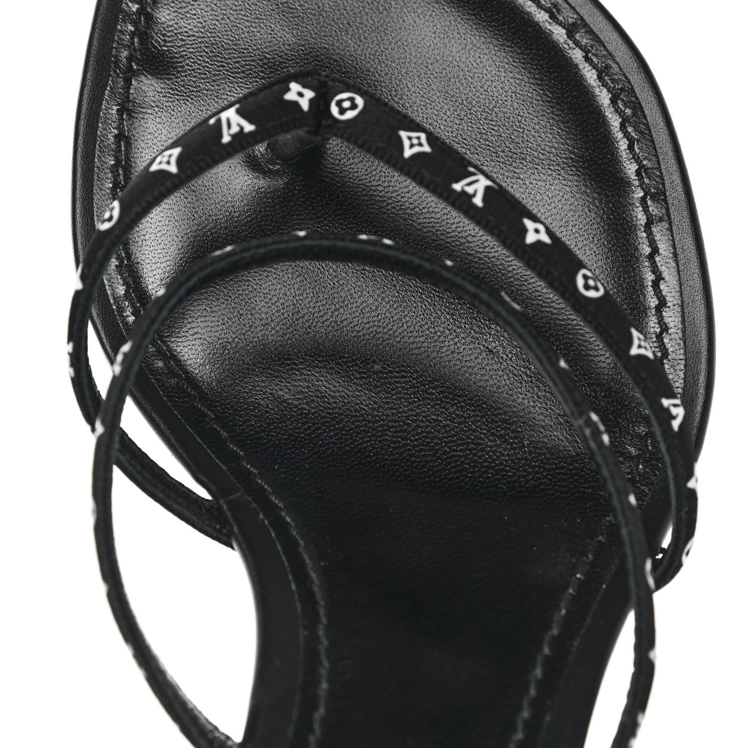 Louis Vuitton Citizen Thong Sandal 38 Black 8 of 10