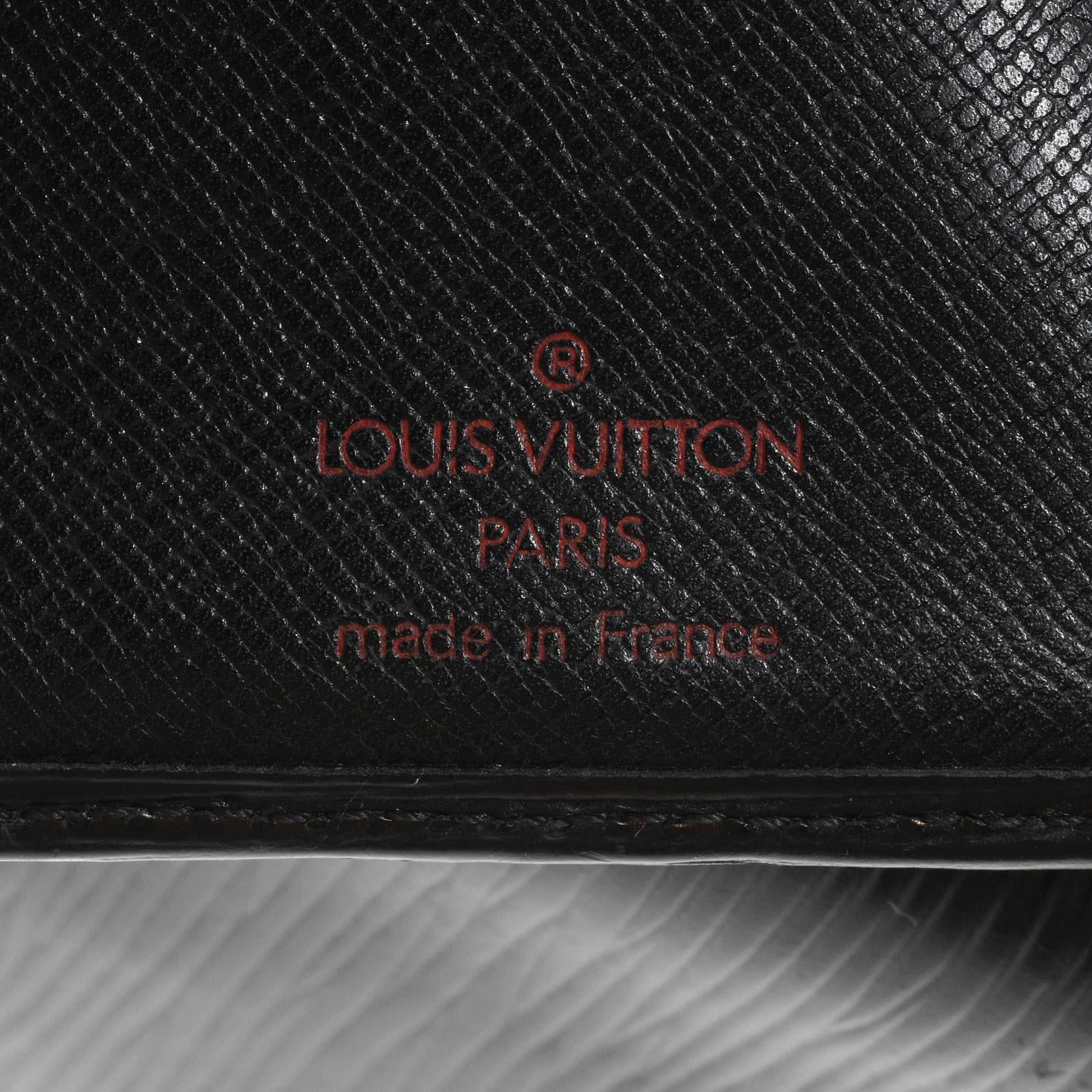 Louis Vuitton Epi Porte-Billets Compact Wallet Black 5 of 6