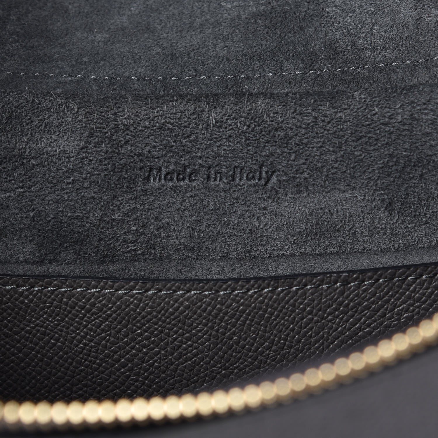 Celine Grained Calfskin Micro Belt Bag Grey 6 of 11