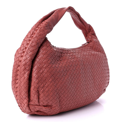 Bottega Veneta Nappa Intrecciato Medium Belly Veneta Hobo Corallo 2 of 9