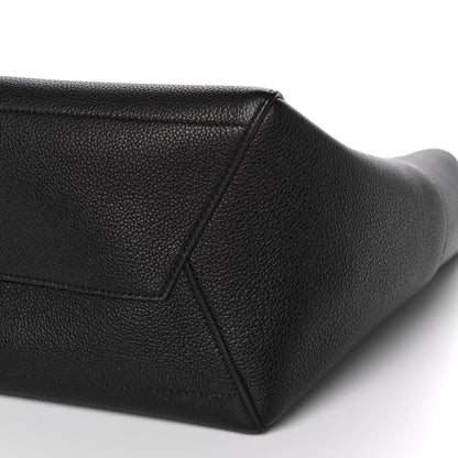 Celine Soft Grained Calfskin Sangle Bucket Bag Black 9 of 10