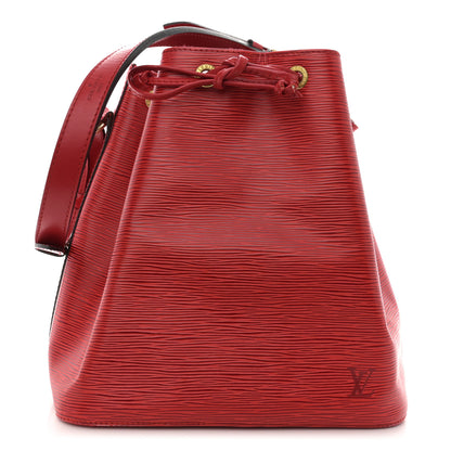 Louis Vuitton Epi Petit Noe Castillan Red 1 of 11