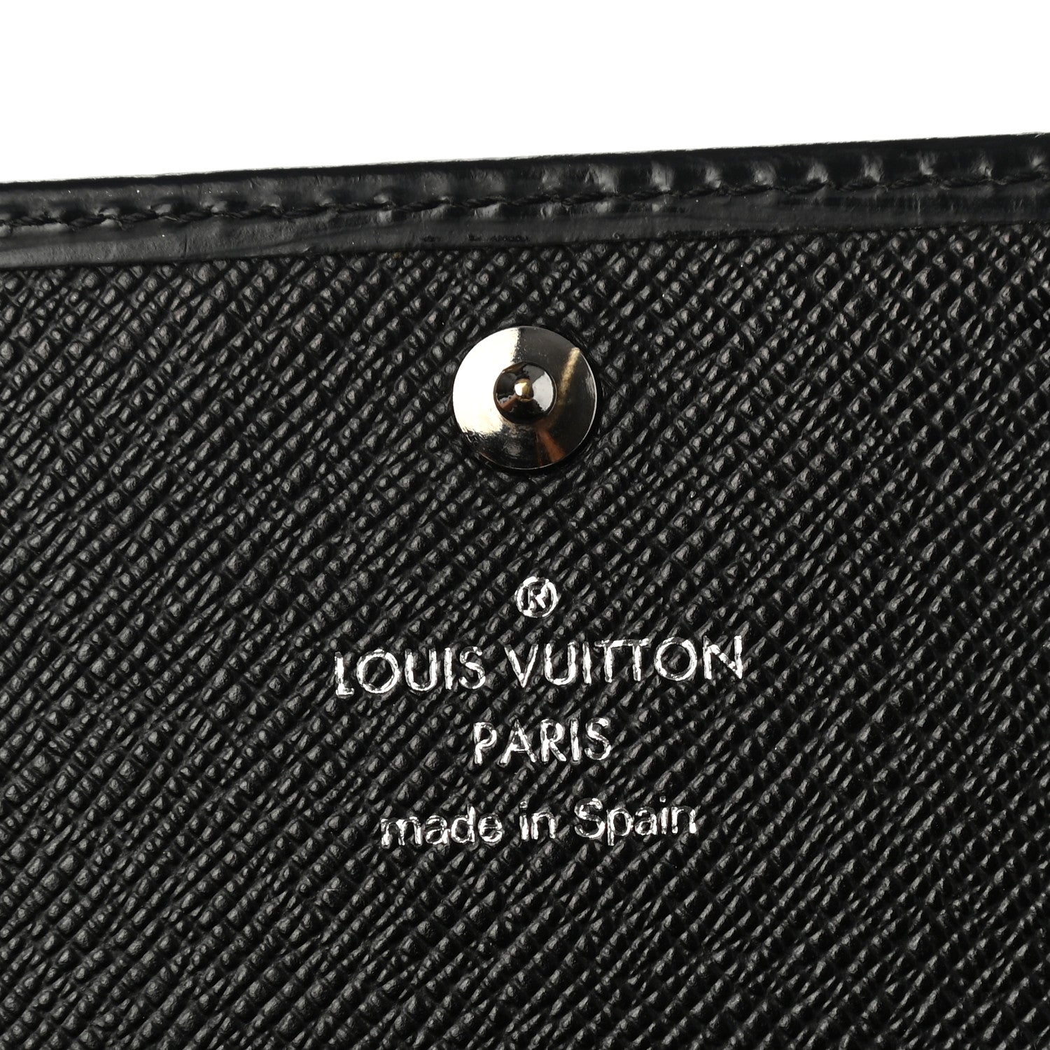 Louis Vuitton Epi Sarah Wallet Black 9 of 10