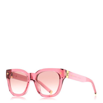 Louis Vuitton Acetate My Monogram Square Sunglasses Z2412U Pink 1 of 7