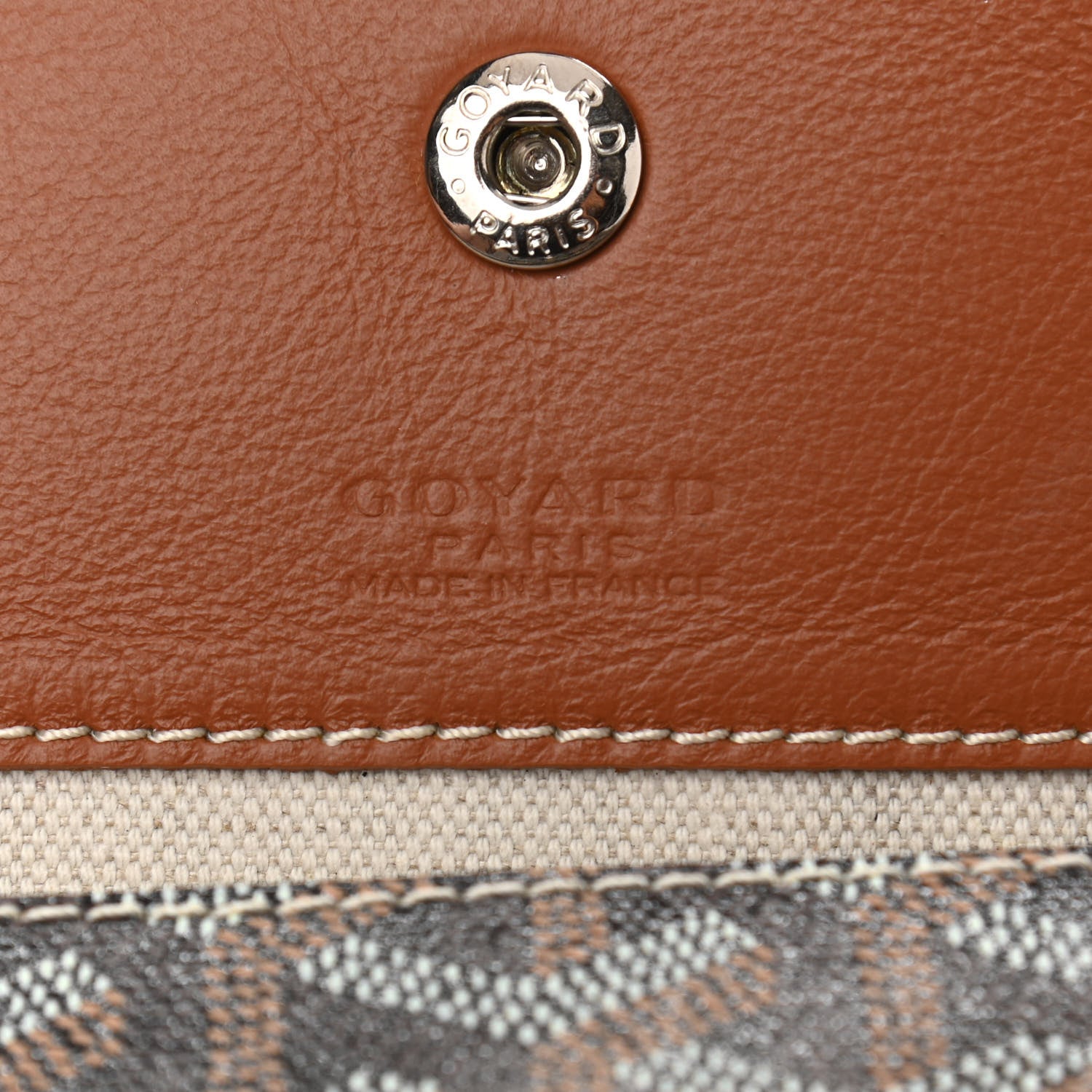 Goyard Goyardine Saint Louis PM Black Gold 7 of 11