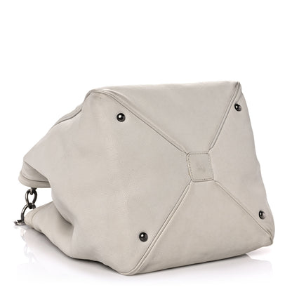 Chanel Caviar Timeless CC Shopping Tote White 4 of 13